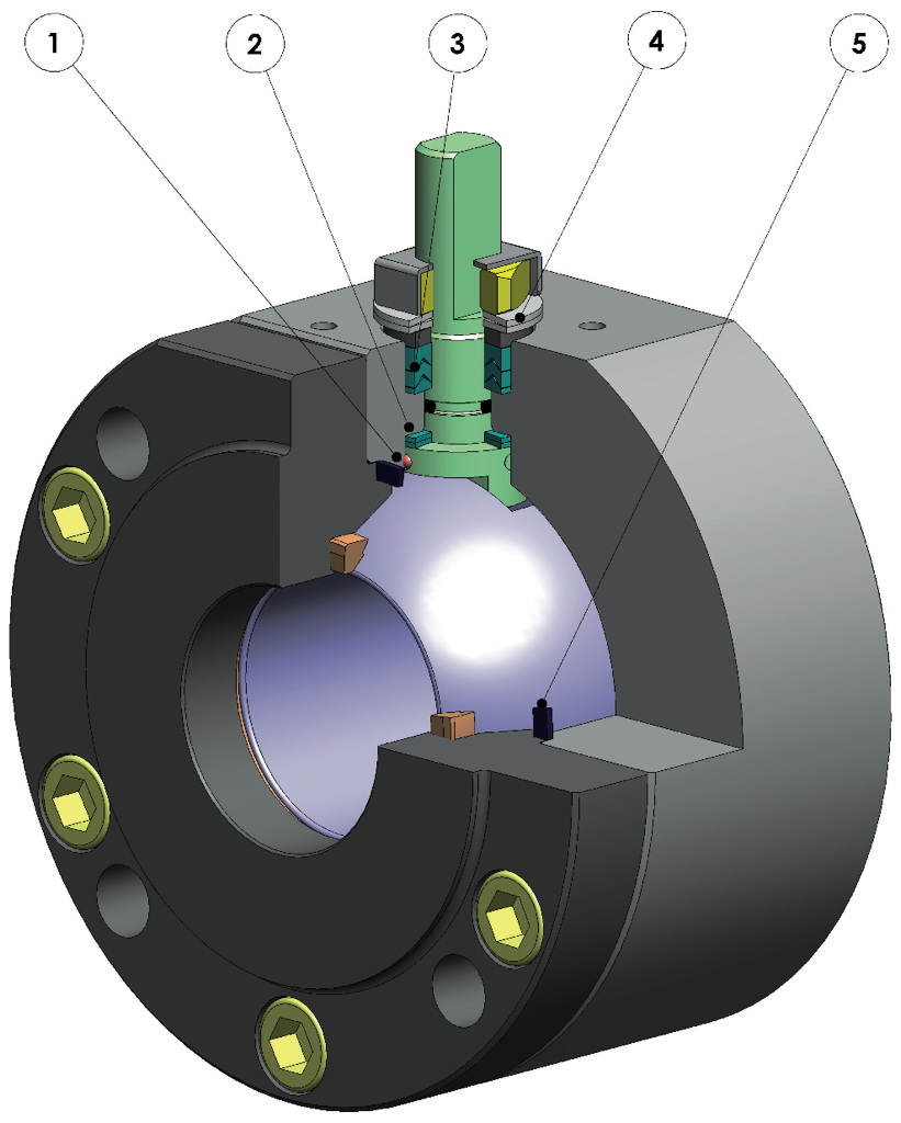 MAGNUM Split Wafer PN 63-100 ANSI 600 carbon steel ball valve - benefits - 