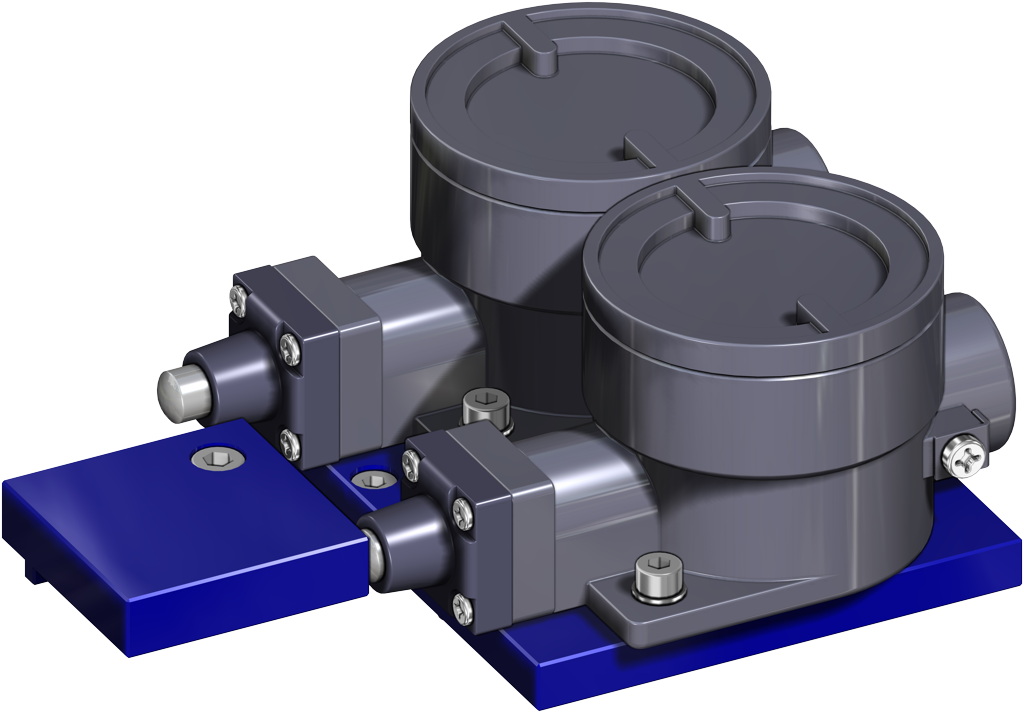  AGO HANDWHEEL - DA with integrated handwheel - accessories - EXPLOSION PROOF LIMIT SWITCHES II2GD ExdIIC