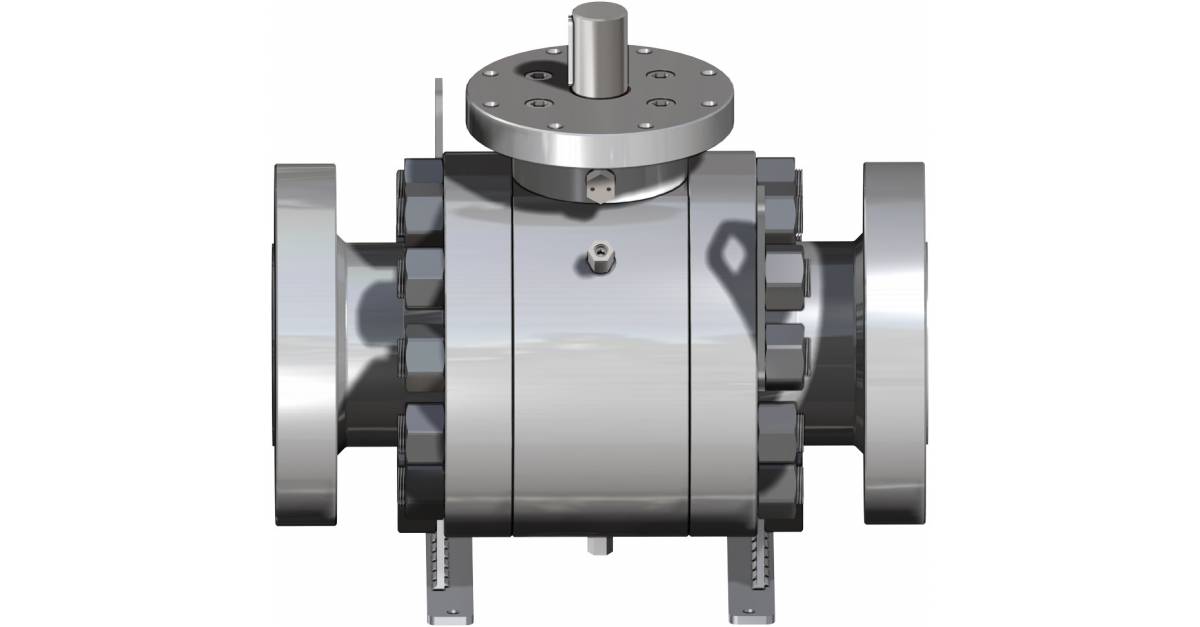 SUPREME Trunnion ball valve
