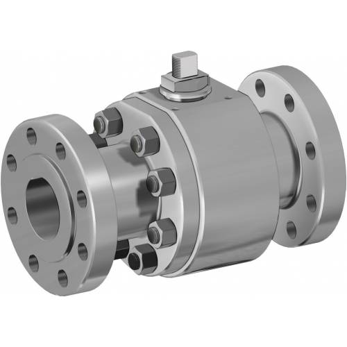 THOR Split Body PN 63-100 ANSI 600 stainless steel ball valve