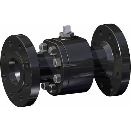 THOR Split Body ANSI 600 reduced bore carbon steel ball valve