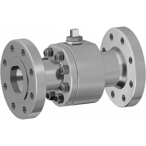 THOR Split Body ANSI 600 reduced bore stainless steel ball valve