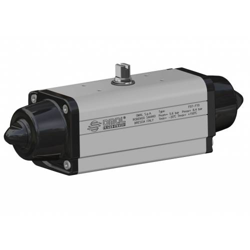 High temperature spring return SR actuator (20°C / +150°C)