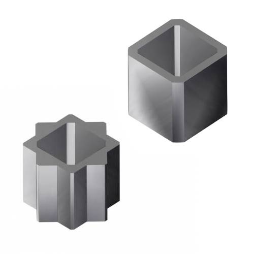 Sintered steel square reductions