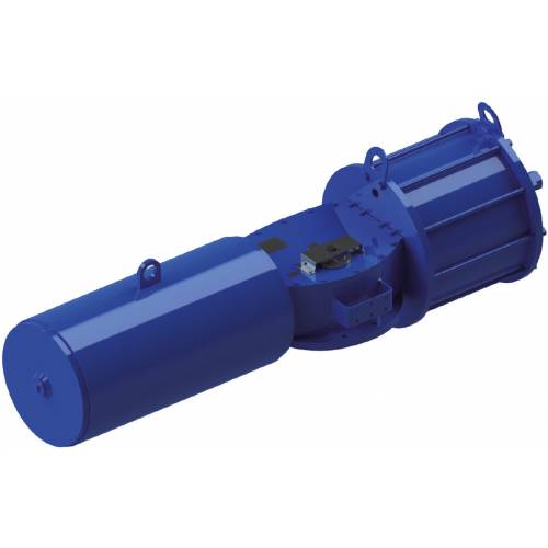 Spring return SR type Heavy Duty carbon steel actuator