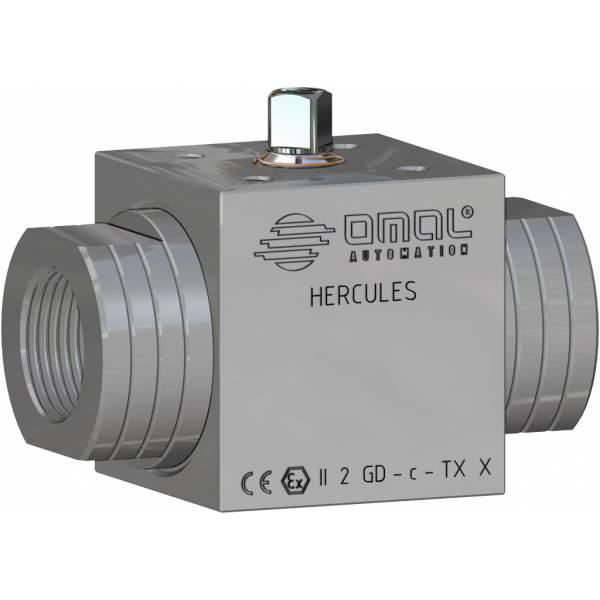 HERCULES high pressure - high cycle stainless steel ball valve
