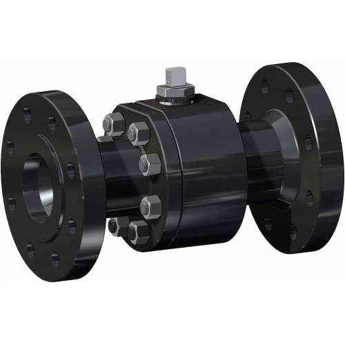 V&aacute;lvula de bola THOR Split Body ANSI 600 paso reducido acero al carbono