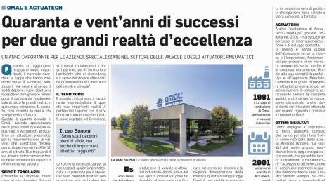 "Corriere della Sera" writes about OMAL's anniversary