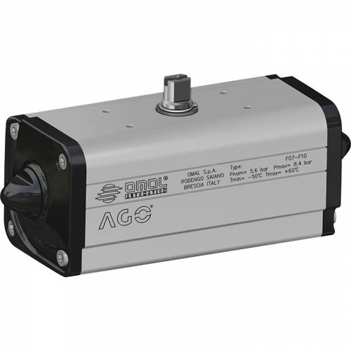 AGO - Пневмопривод двойного действия типа &laquo;DA&raquo; низкотемпературный (-50&deg;C / +60&deg;C)